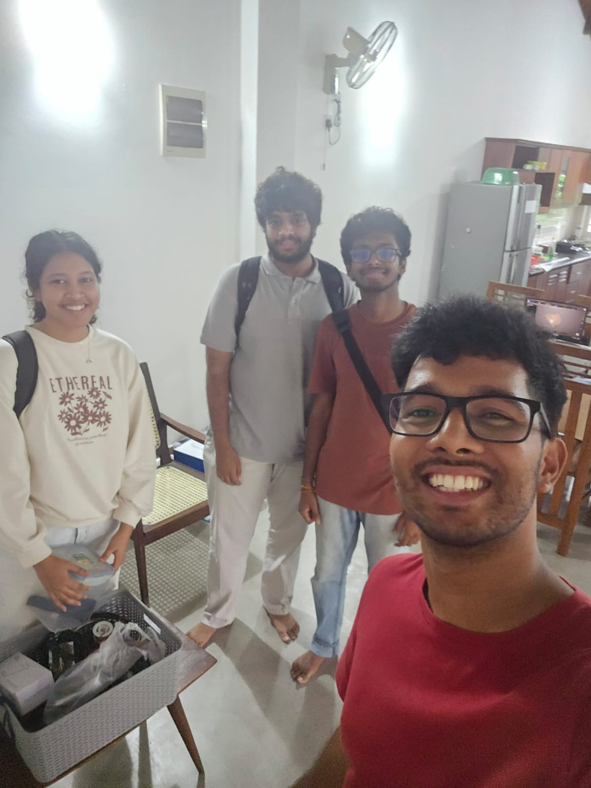 Futuora engineering team during a prototype build